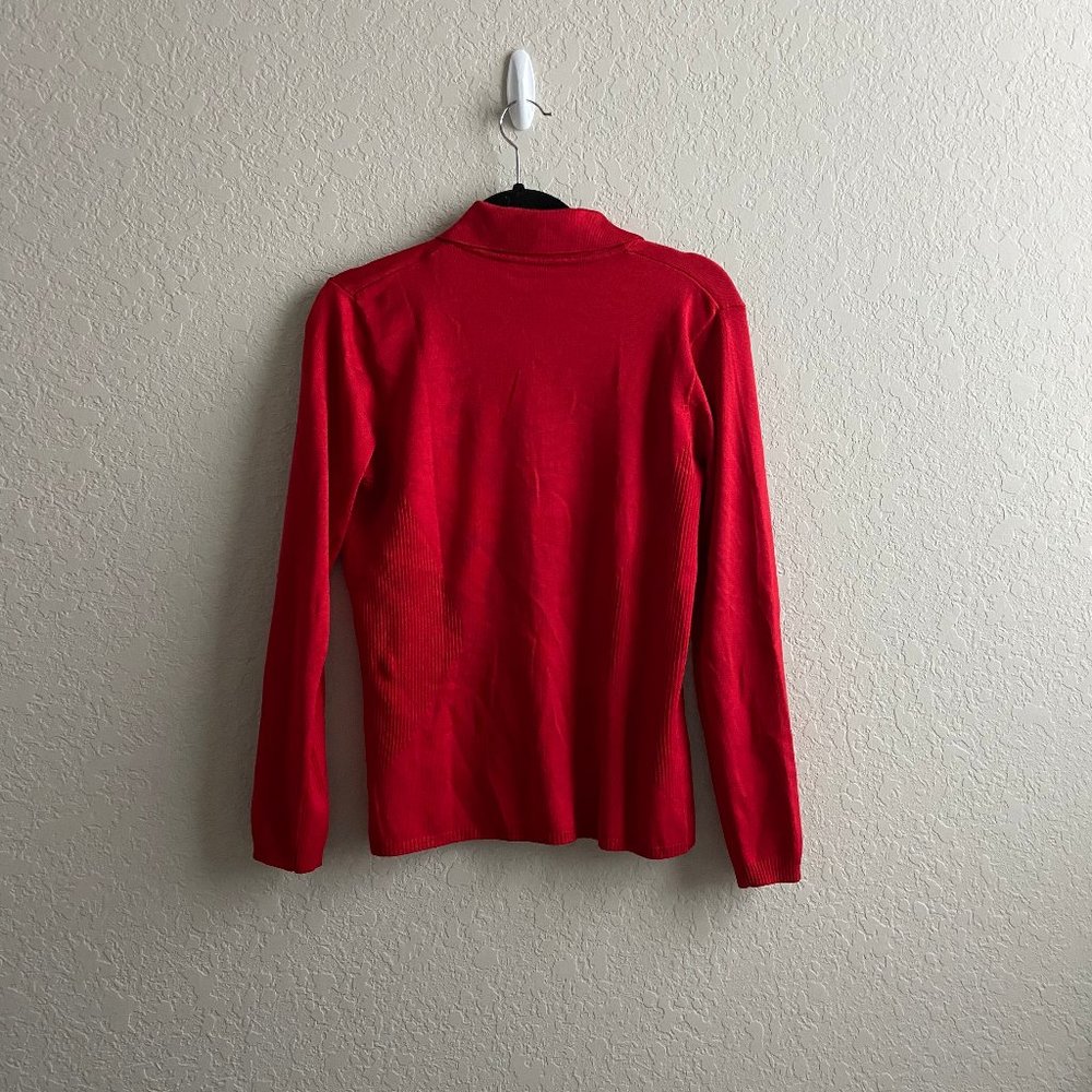 Red Sweater/Cardigan - Picture 2 of 2